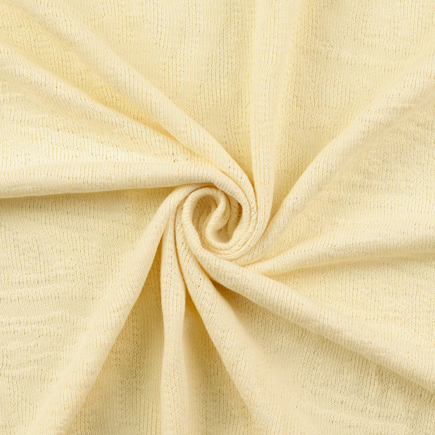 jacquard-jersey fabric offwhite yarn dyed 