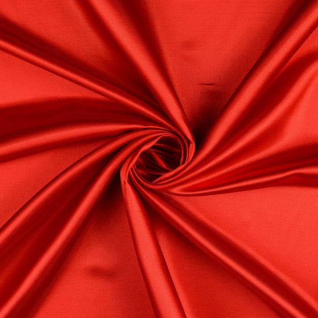 satin fabric red 