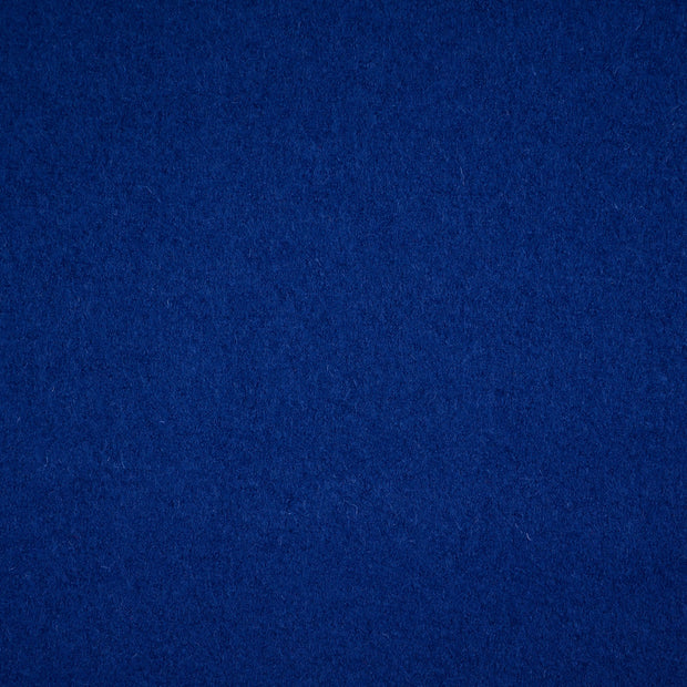 virgin wool fabric royal blue solid 