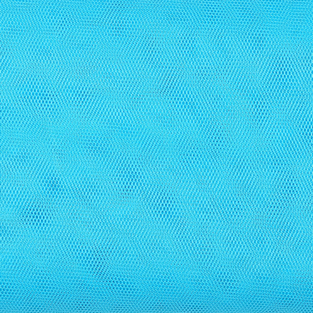 tulle fabric turquoise solid 