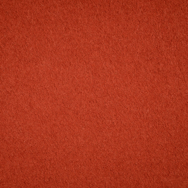 virgin wool fabric copper solid 