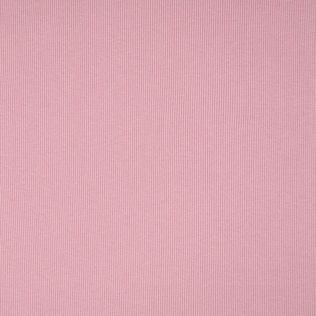 knits fabric solid rose