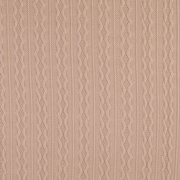 knits fabric stripe sand