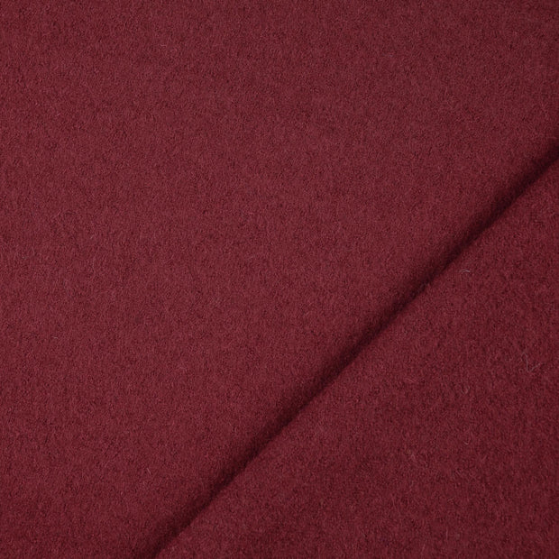 virgin wool fabric bordeaux 