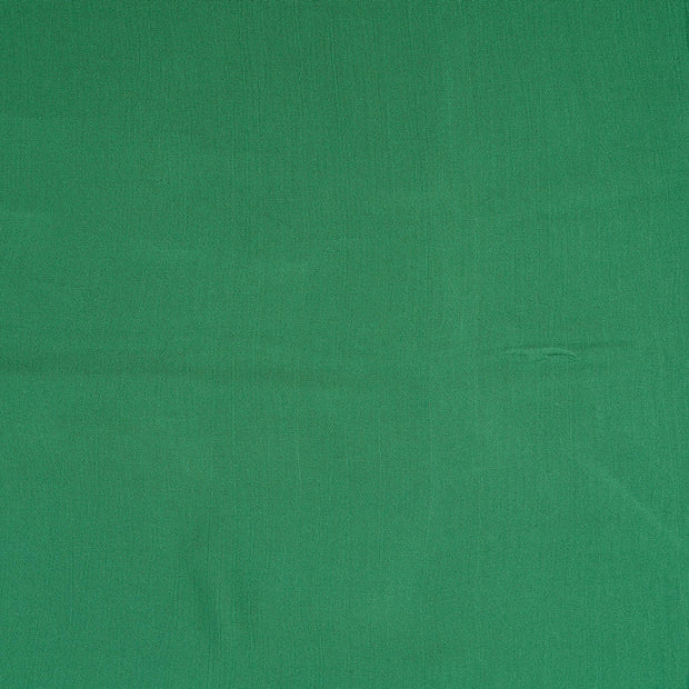 viscose woven fabric solid green