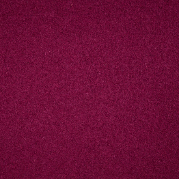 virgin wool fabric blackberry solid 