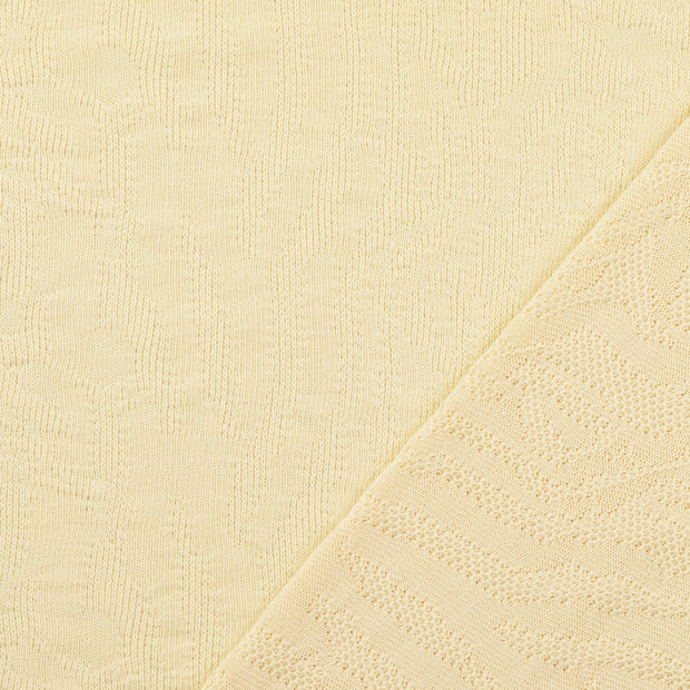 jacquard-jersey fabric offwhite 