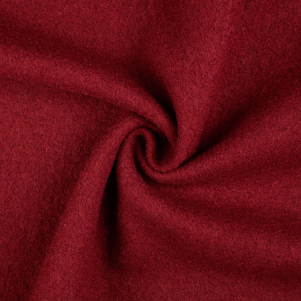 virgin wool fabric bordeaux 