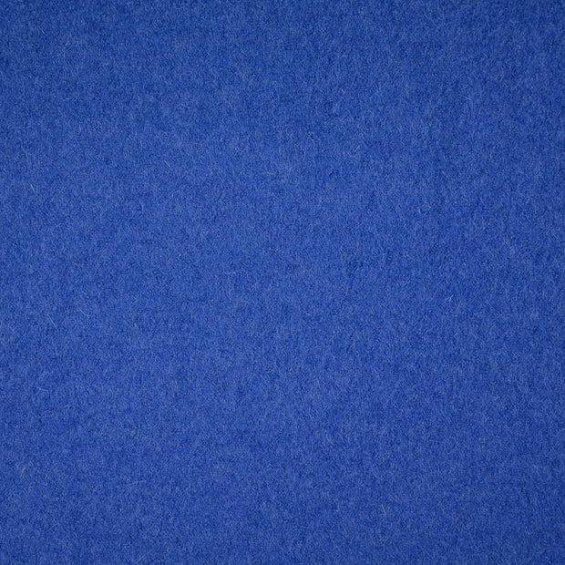 virgin wool fabric royal blue solid 