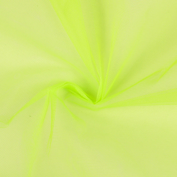 tulle fabric neon green 