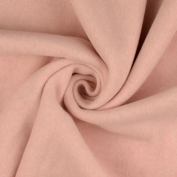 fleece tissu saumon 