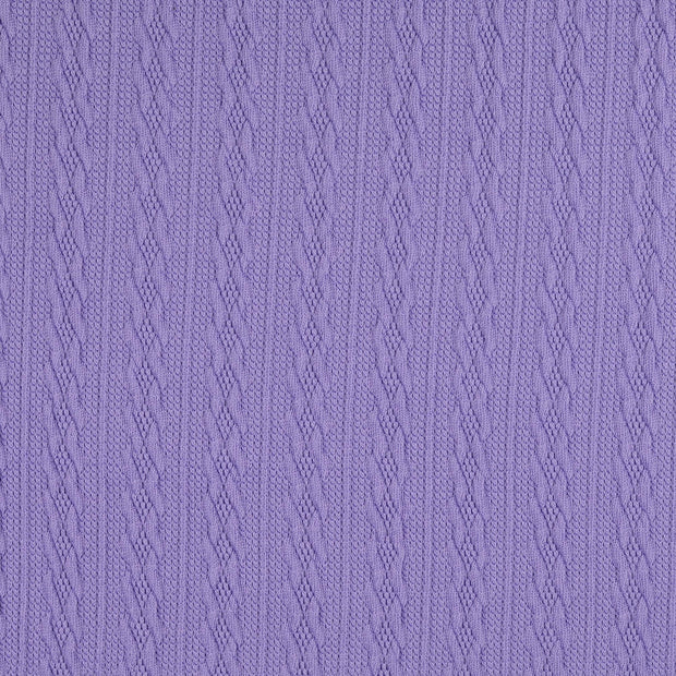 knits fabric stripe lavender